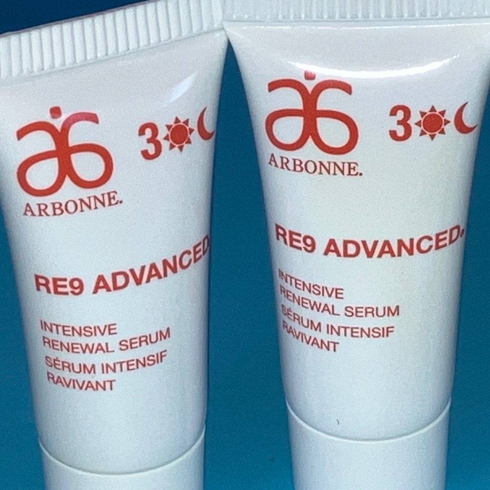 🎀 $22 - (5) pcs Arbonne RE9 Advanced Intensive Renewal Serum Travel Minis